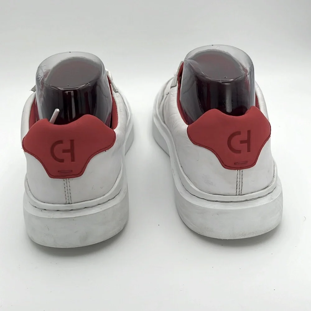 Cole Haan - women’s Grandpro Rally Court‎ sneakers shoes white / red size 7.5